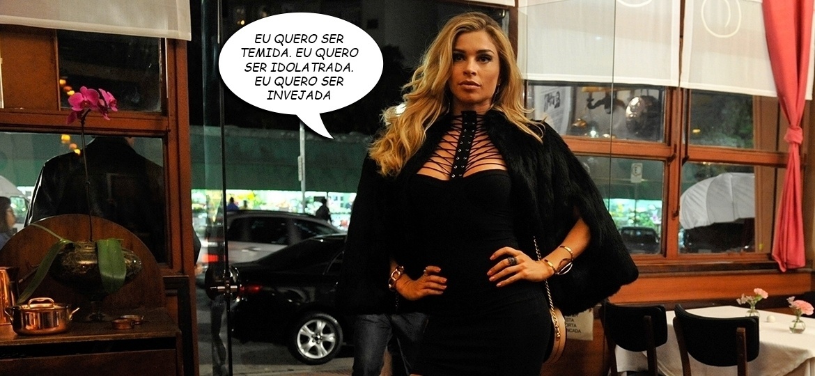 Balões Luciane Lei do Amor - Divulgação/TV Globo e Montagem/UOL