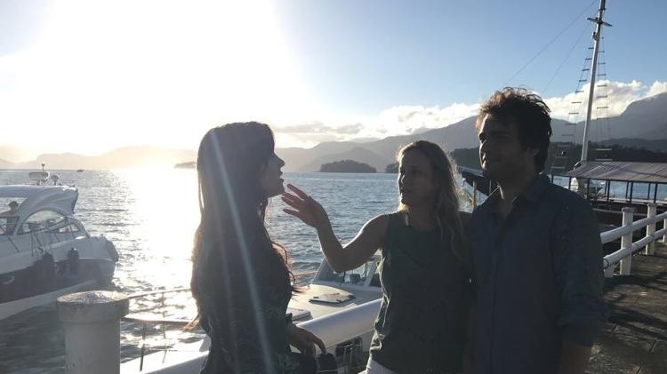 Dirigidos por Natália Grimberg, Alice e Humberto gravaram no litoral - Divulgação - Divulgação