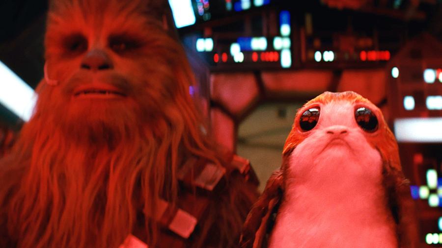 Um porg aparece em imagem de "Star Wars: Os Últimos Jedi" - Reprodução