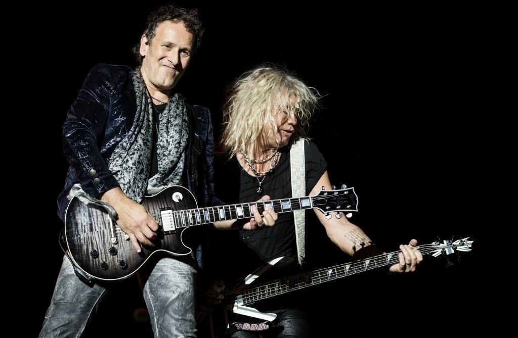 Def Leppard abre o show do Aerosmith no São Paulo Trip Festival. - Mariana Pekin/UOL