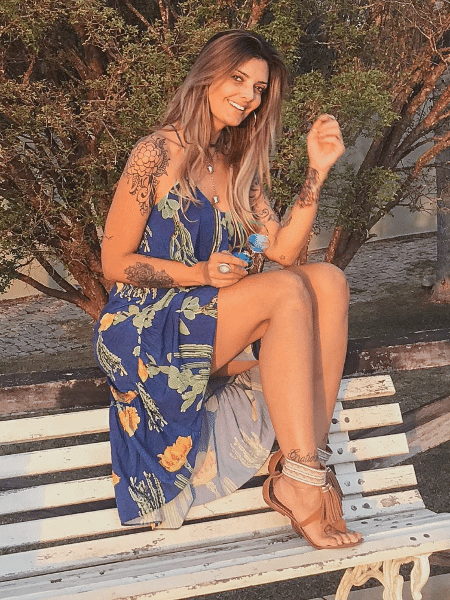 Daniela como emagreci vestido - Arquivo pessoal - Arquivo pessoal