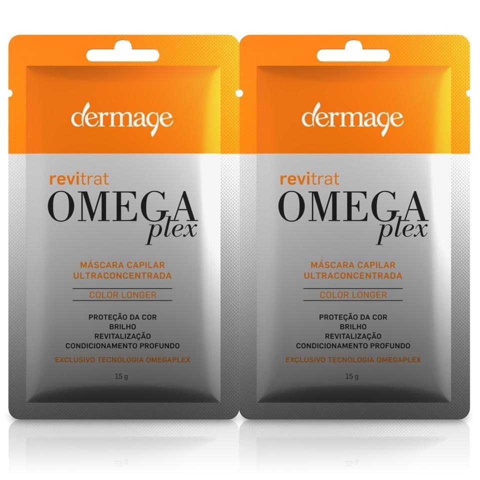 Máscara ultraconcentrada Revitrat Omegaplex Mask, R$ 14,60 (com 2 sachês), Dermage, dermage.com.br - Divulgação