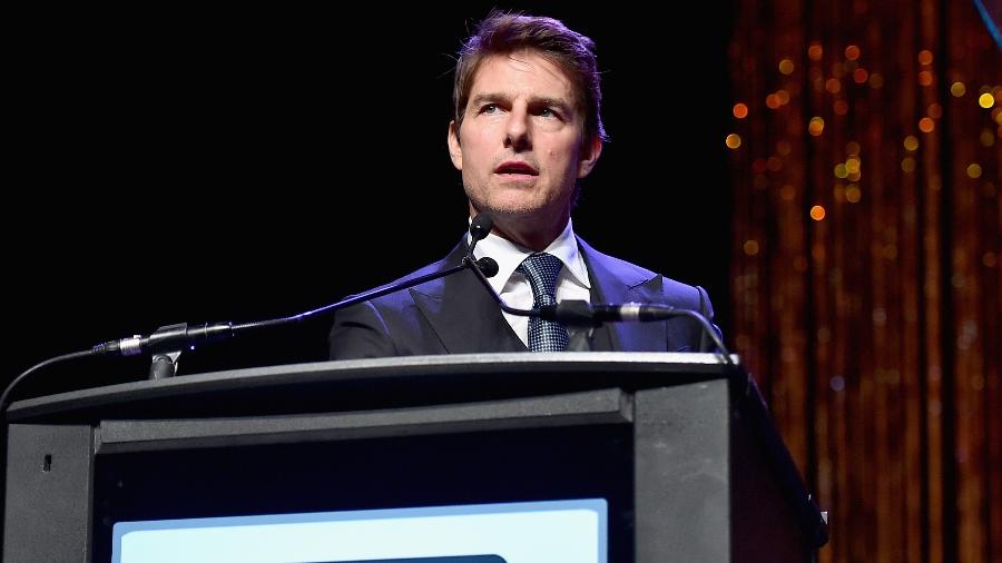 Tom Cruise em foto na CinemaCon de 2018 - Alberto E. Rodriguez/Getty Images