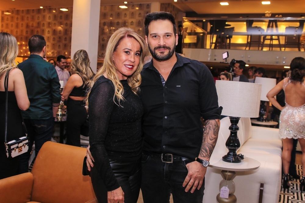 Zilu e o namorado Marco Ruggiero - Thiago Duran/AgNews