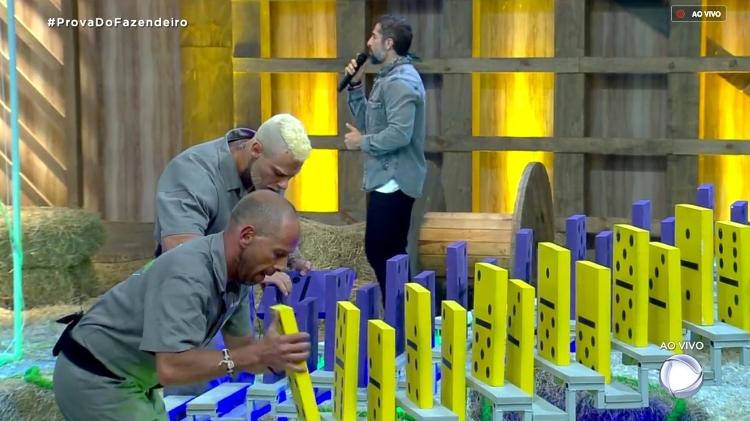 Prova do fazendeiro - Reprodução/RecordTV - Reprodução/RecordTV