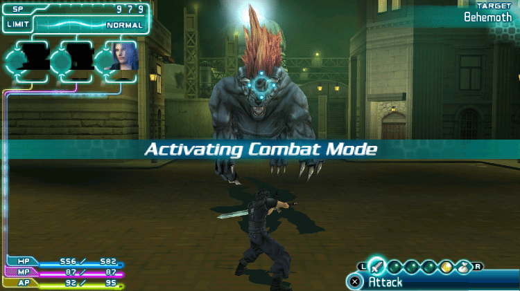 Crisis Core: Final Fantasy VII - Imagem - Reprodução - Reprodução