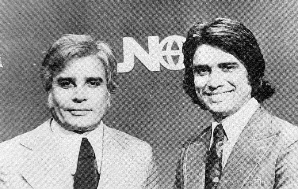 Cid Moreira e Sérgio Chapelin - Reprodução