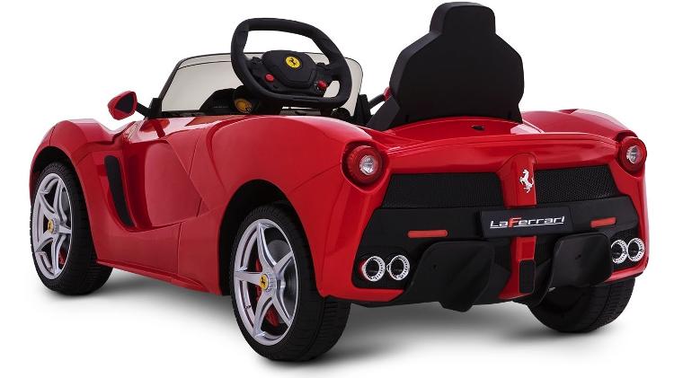Que tal se iniciar ao volante de uma Ferrari LaFerrari? Pequenos podem "pilotar" uma - Divulgação