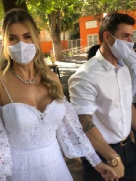 Cacau Colucci e o delegado Bruno Lima se casam no civil - Reprodução/Instagram