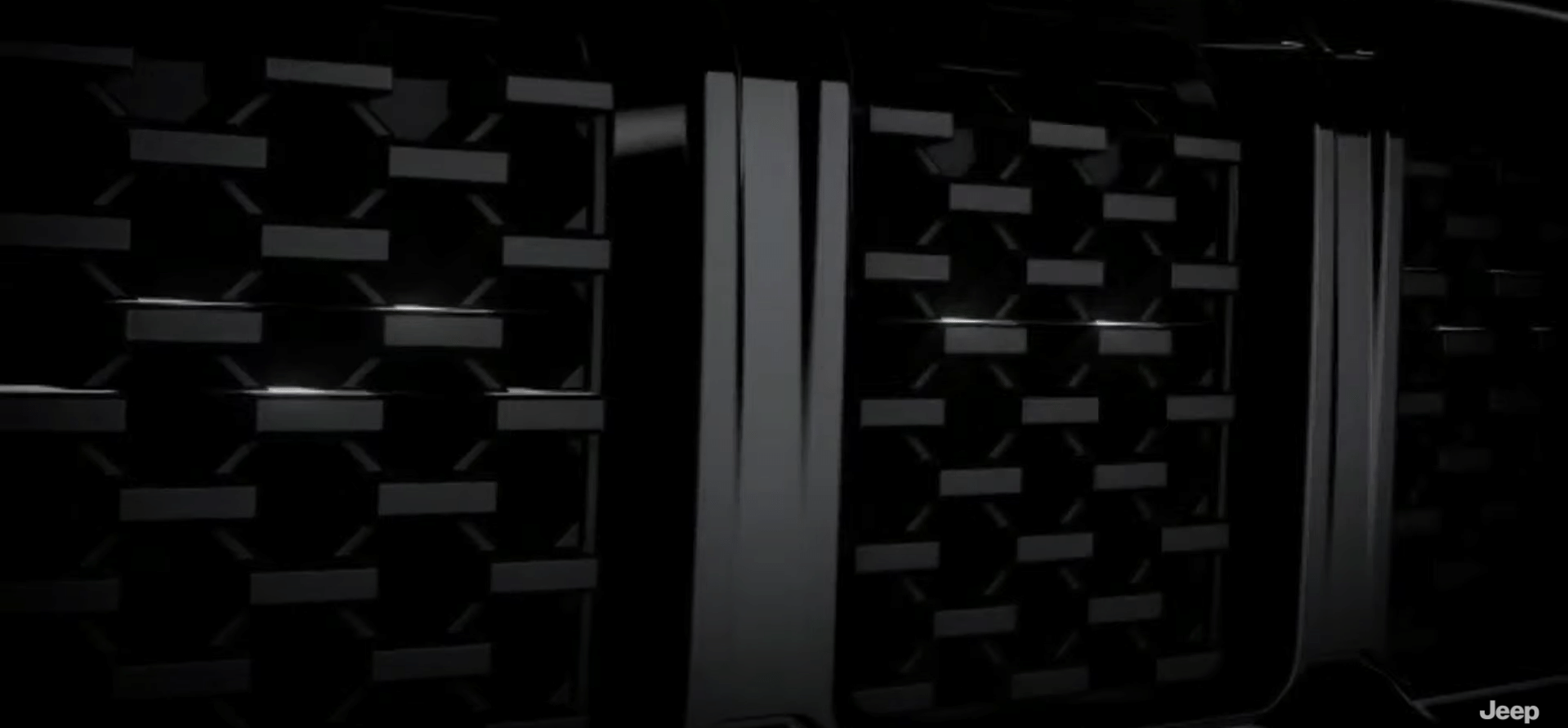 Teaser do SUV de sete lugares da Jeep - REPRODUÇÃO