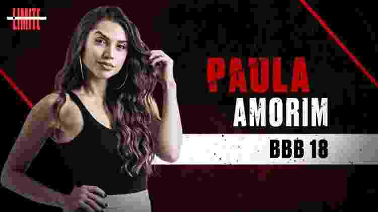 Paula Amorim participante do BBB 18 - Divulgação Globo - Divulgação Globo