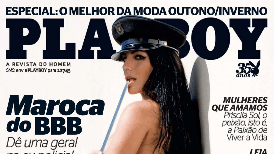 Ex-BBB Anamara na capa da "Playboy" Ex-BBB Anamara na capa da "Playboy"