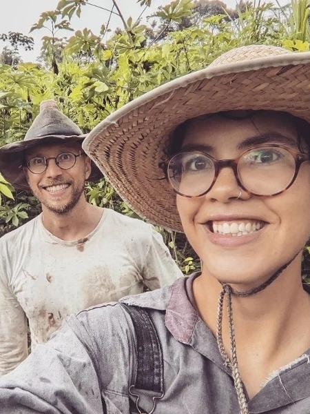 Renata e Thiago se conheceram na Austrália e há 2, largaram tudo em busca de uma vida mais sustentável  - (Foto: Reprodução/Instagram)