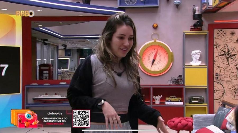 BBB 23: Amanda brinca com desejo de torcida - Reprodução/Globoplay