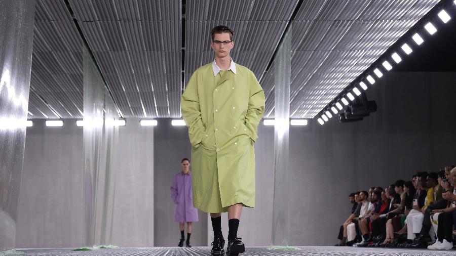 Desfile da Prada, uma ode à elegância masculina na Semana de Moda