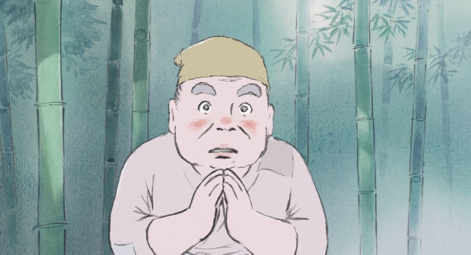 Cena de "O Conto da Princesa Kaguya" - Divulgação