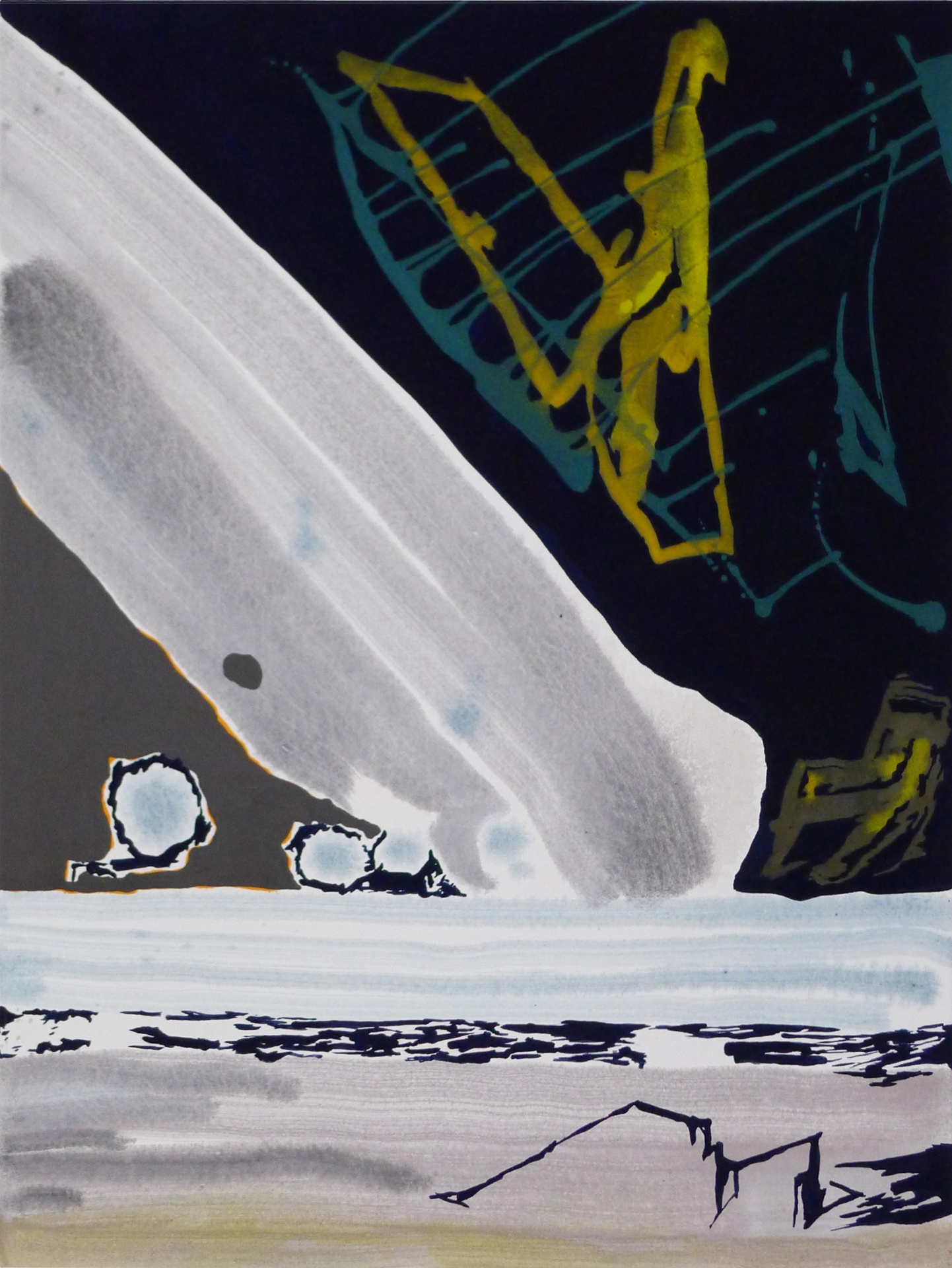 O artista austríaco Martin Brausewetter abre uma exposição individual na Galeria Mezanino, em Pinheiros, a partir de 24 de novembro. Batizada de "Desconstruções em tempos líquidos", a exposição aborda a transitoriedade das experiências no mundo contemporâneo. - Divulgação