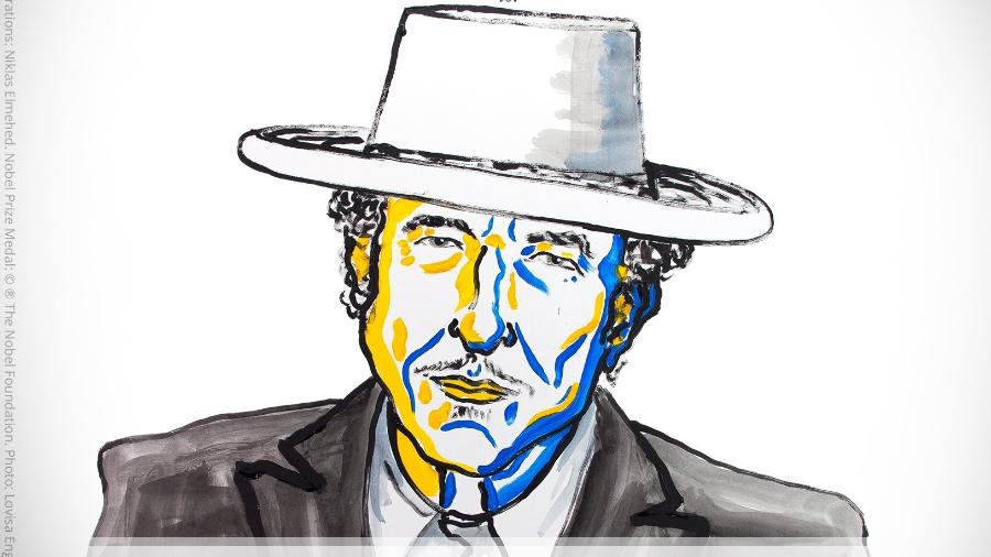 Bob Dylan vence Prêmio Nobel de Literatura 2016 - Reprodução/Twitter/nobelprize