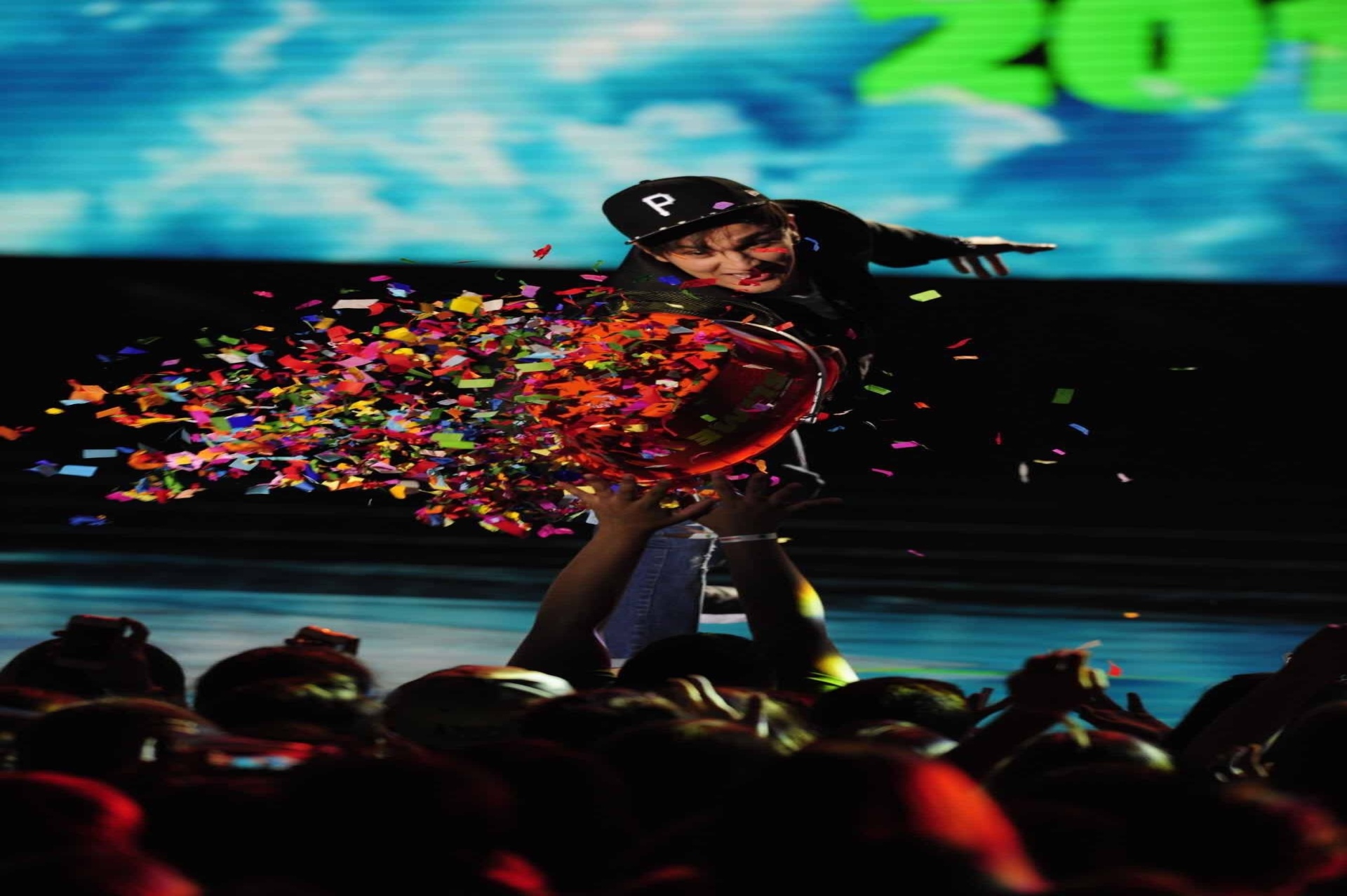 20.out.2016 - O youtuber Christian Figueiredo apresenta a edição de 2016 do Meus Prêmios Nick, em São Paulo - Samuel Chaves/Brazil News