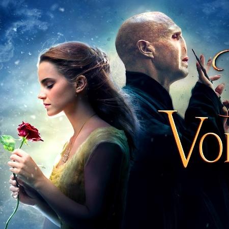 Bela e Lord Voldemort? Trailer faz paródia com novo filme da Disney e saga de J.K. Rowling - Reprodução