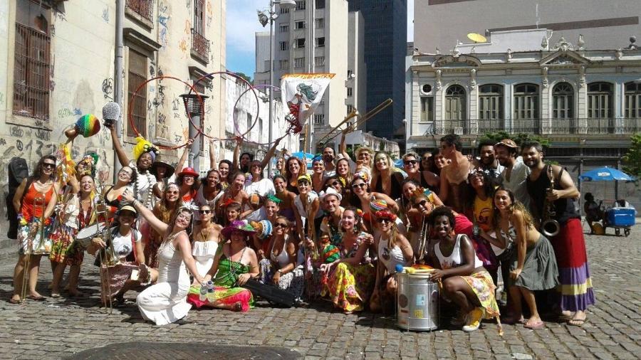As mulheres ritmistas são maioria no bloco carioca Mulheres Rodadas - Arquivo pessoal