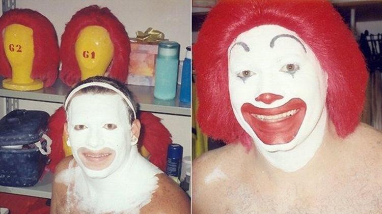 Em outra passagem curiosa de sua carreira, Sandro interpretou Ronald McDonald durante 1 ano antes da fama - Divulgação - Divulgação