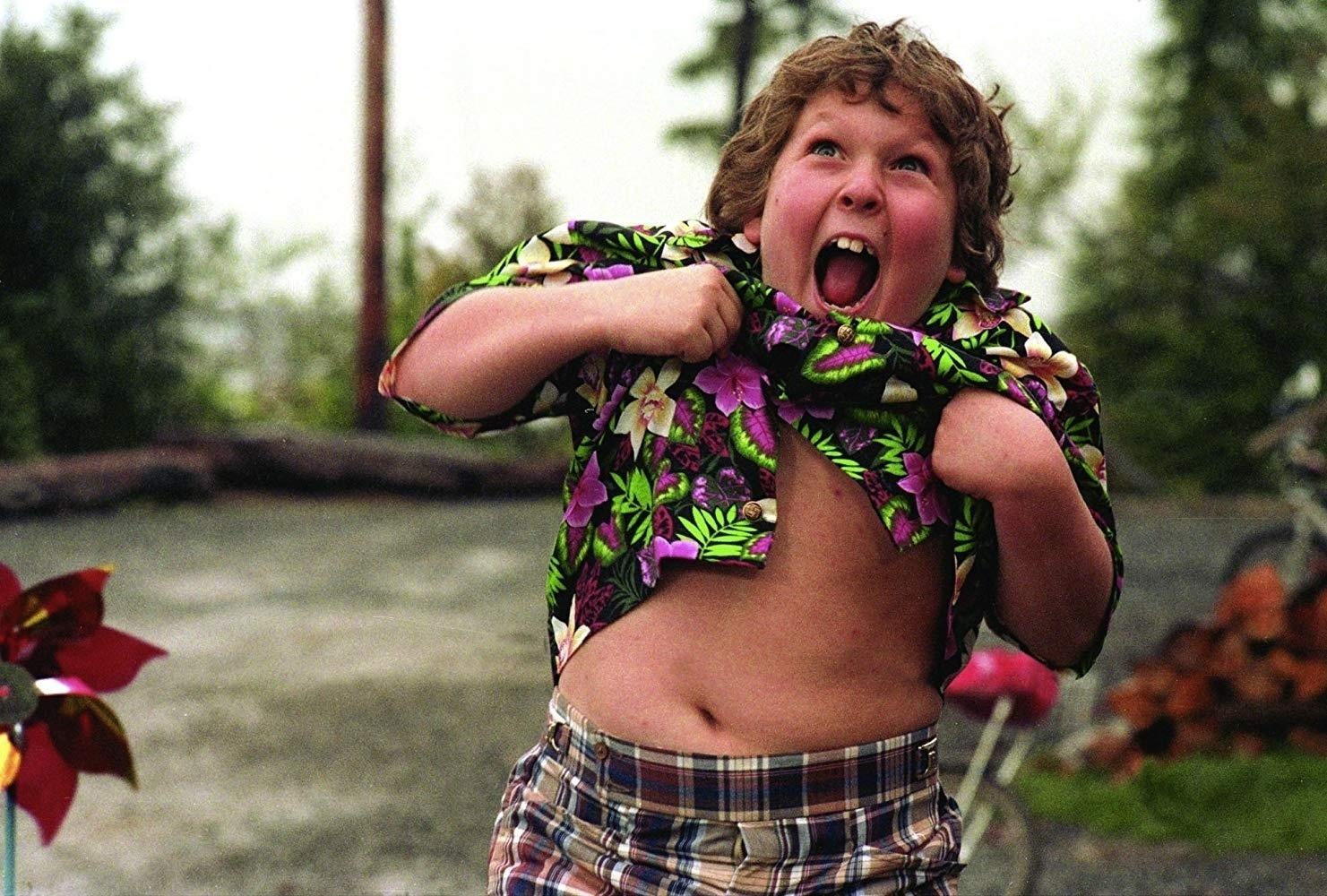 Jeff Cohen em cena de "Os Goonies" (1985) - Divulgação