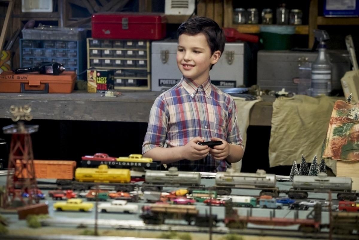 Iain Armitage em " Young Sheldon" - Divulgação