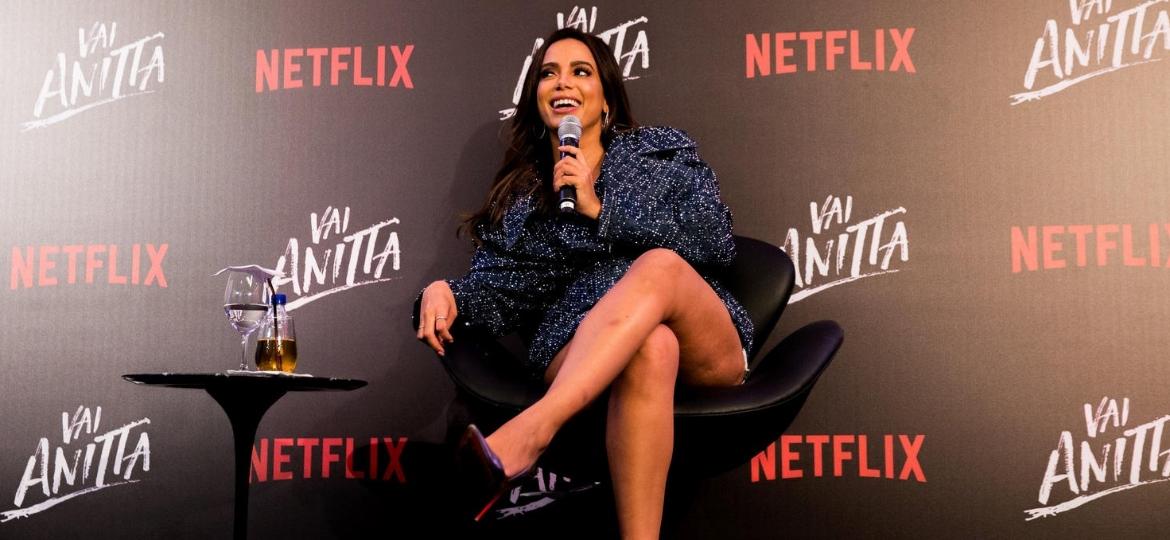 Anitta fala sobre sua série para a Netflix, "Vai Anitta" - Alexandre Schneider/Netflix