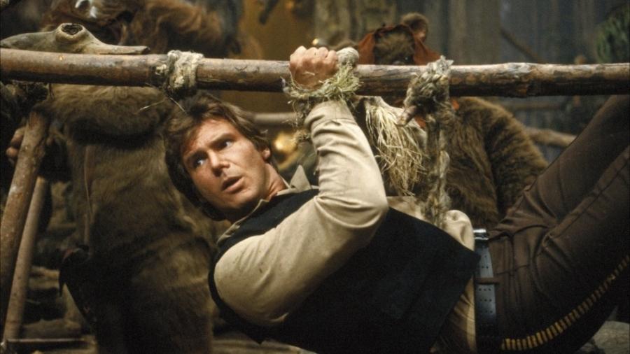 Harrison Ford em "Star Wars: O Retorno de Jedi" (1983) - Divulgação