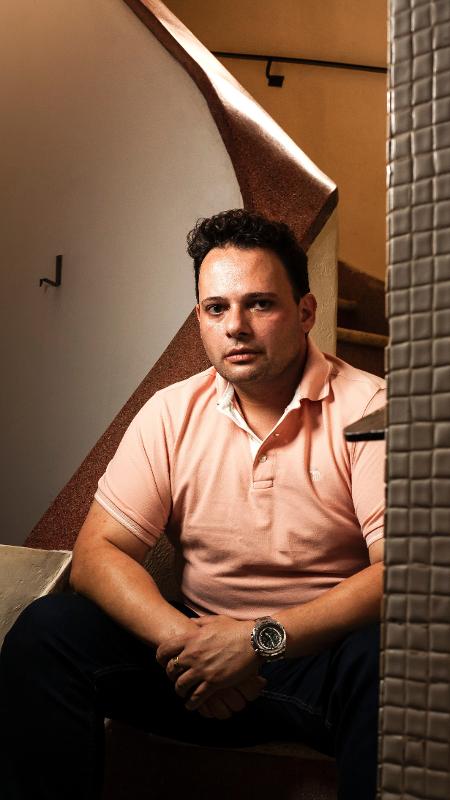 Wagner contratou uma barriga de aluguel nos EStados Unidos para poder ter um bebe. Agora foi demitido do emprego e esta questionando na justica a legalidade de sua demissao alegando estar gravido - Fernando Moraes/UOL - Fernando Moraes/UOL