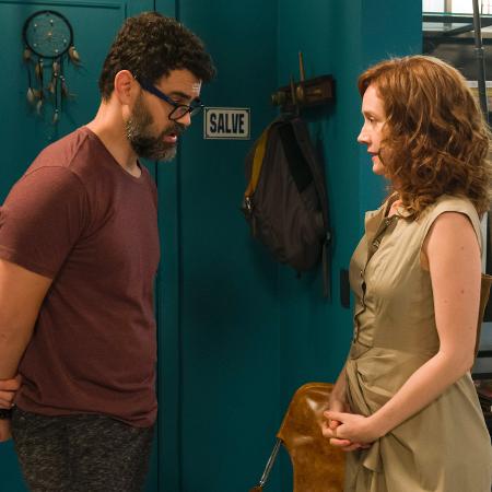 Carmo Dalla Vecchia e Camila Morgado - César Alves/Globo - César Alves/Globo