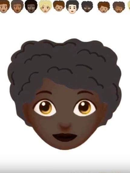 Novos emojis: finalmente sacaram que existe gente de cabelo crespo