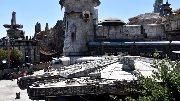 A atração "Millennium Falcon: Smugglers Run" no Hollywood Studios