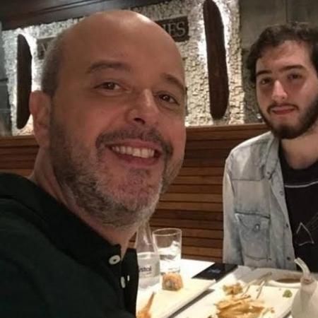 Alex Escobar e o filho Pedro Escobar - Reprodução/Instagram
