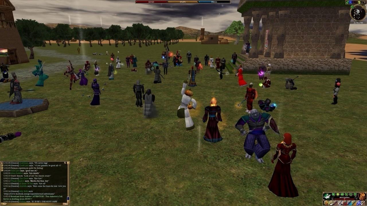 Asheron's Call - Reprodução