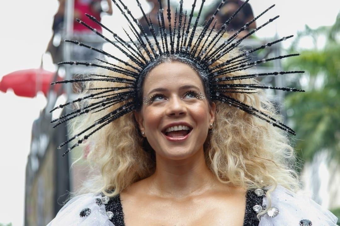 Leandra Leal mostra fantasia para o Cordão da Bola Preta, bloco do Rio - Marcelo de Jesus/UOL