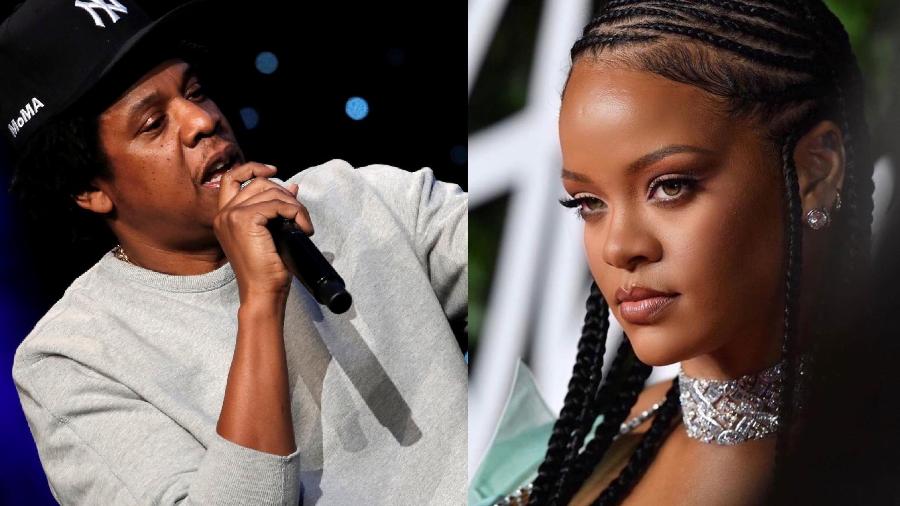 Rihanna e Jay Z foram incluídos na seleção com fortunas de encher os olhos 