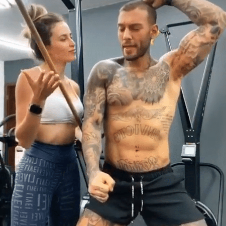 Lucas Lucco e a noiva - Reprodução/Instagram