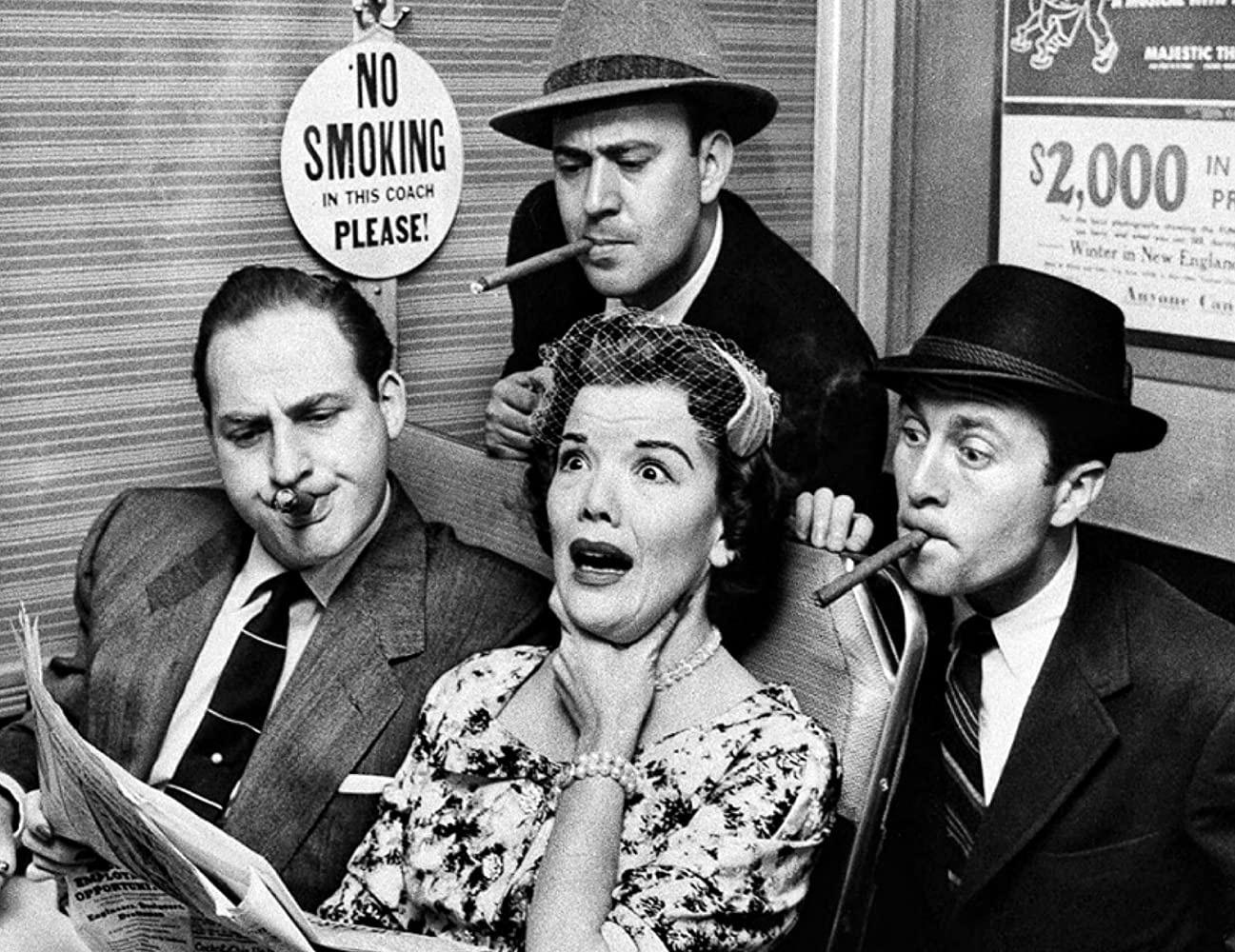 Carl Reiner no 'Your Show of Shows' em 1950 - mptvimages.com