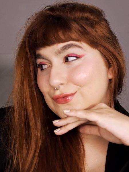 A maquiadora Gabriela Barros, da nossa Liga da Beleza - Reprodução/Instagram
