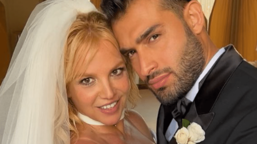 Britney Spears se casa com Sam Asghari - Instagram