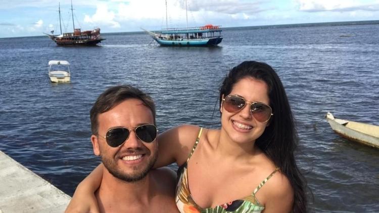 Lara Arantes e marido Marlon Gercker - Arquivo pessoal - Arquivo pessoal