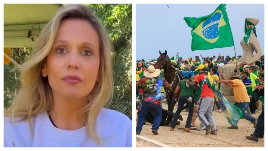 Luisa Mell chamou de covarde os bolsonaristas que espancaram cavalo em Brasília - Reprodução