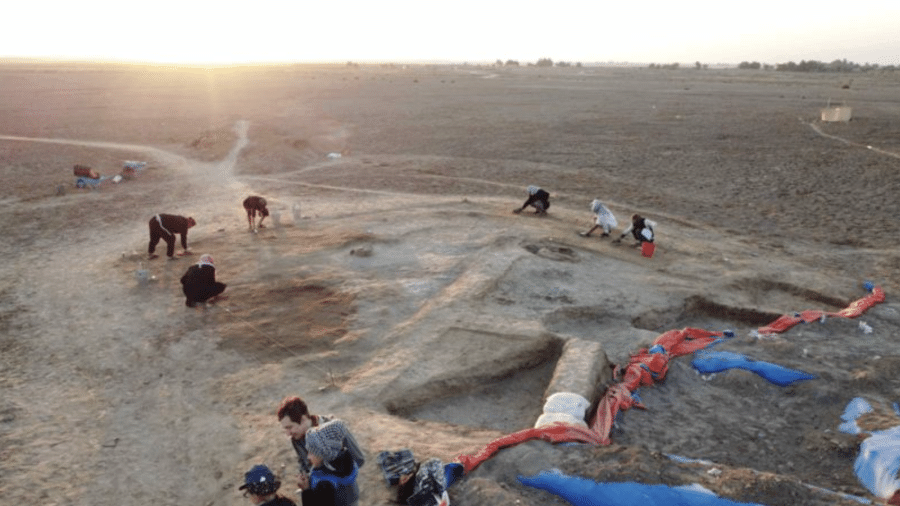 A taverna foi descoberta na antiga cidade de Lagash, no atual Iraque - Lagash Archaelogical Project