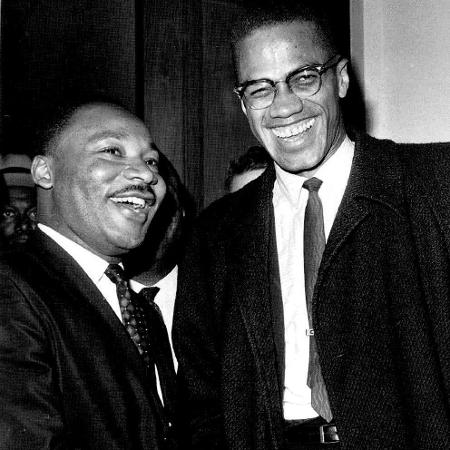 Marthin Luther King e Malcolm X