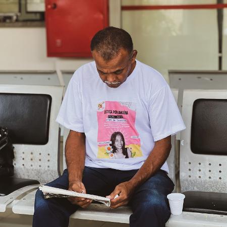Pai de Janaína, Adão Bezerra, 56, aguarda julgamento de homem que matou a filha