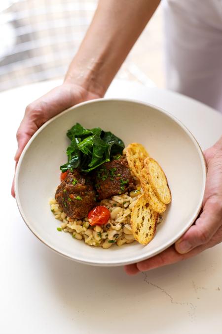 Baião com carne de panela, d'A Baianeira 