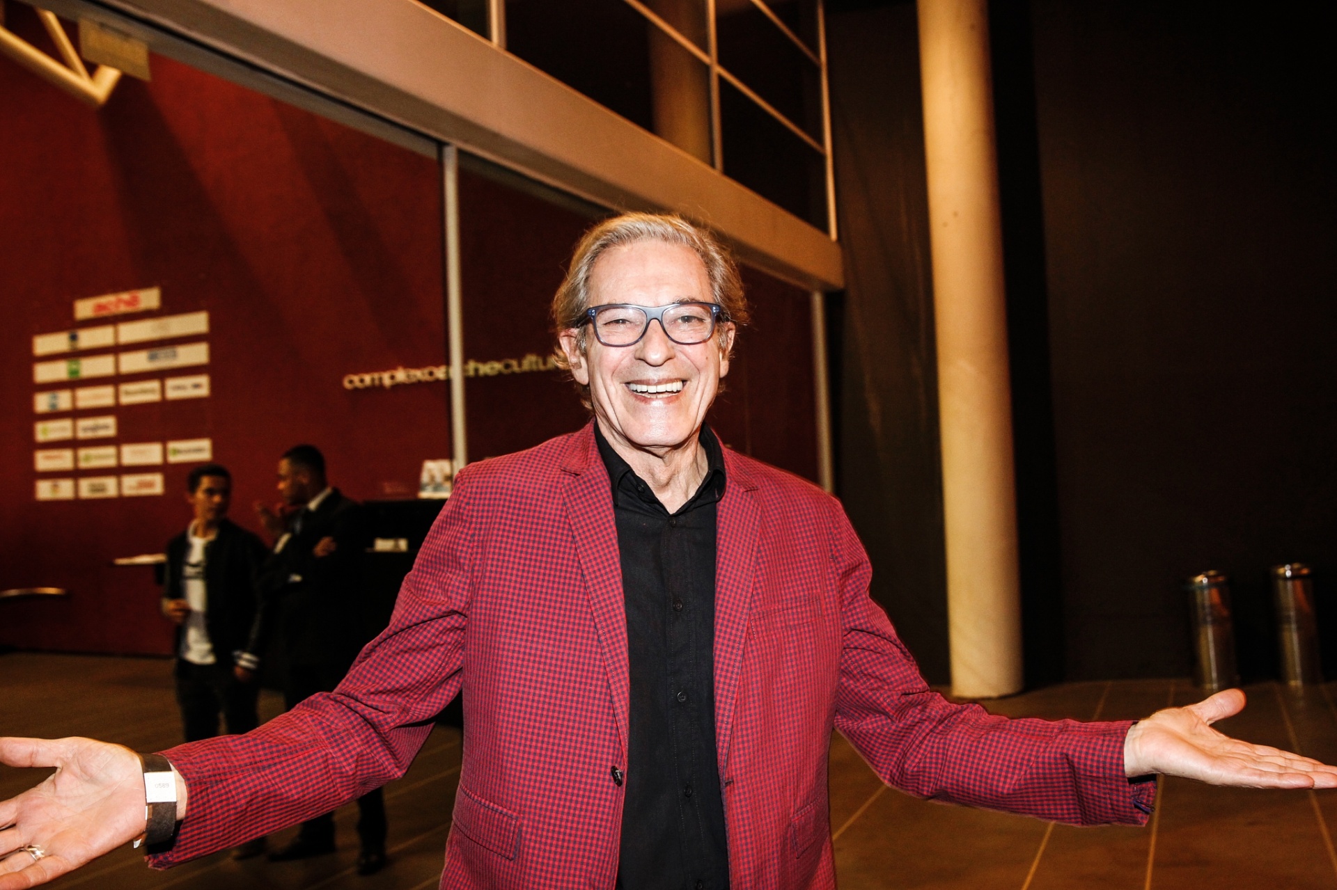 30.ago.2016 - O colunista José Simão celebra os 20 anos do UOL em festa em São Paulo - Lucas Lima/UOL