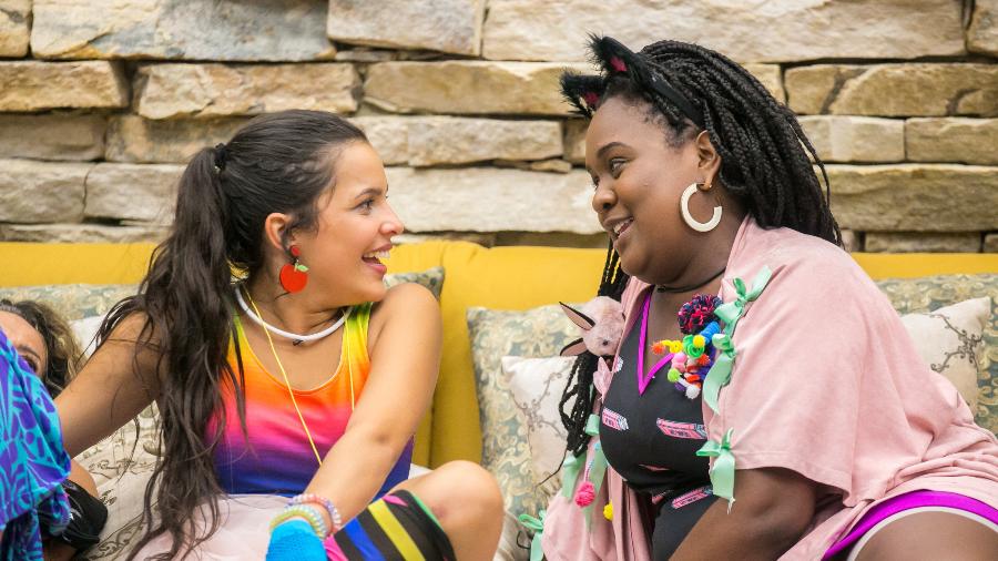 Emilly e Roberta no "BBB17" - Paulo Belote/Divulgação/TV Globo